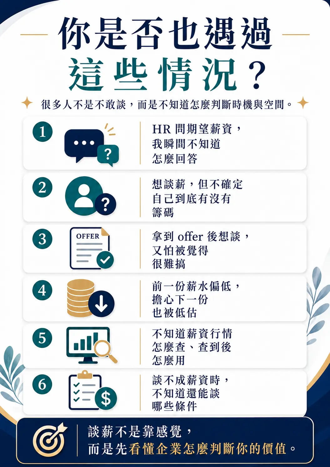 2026/06/28 線上直播｜外商 HR 主管親授薪資談判關鍵
